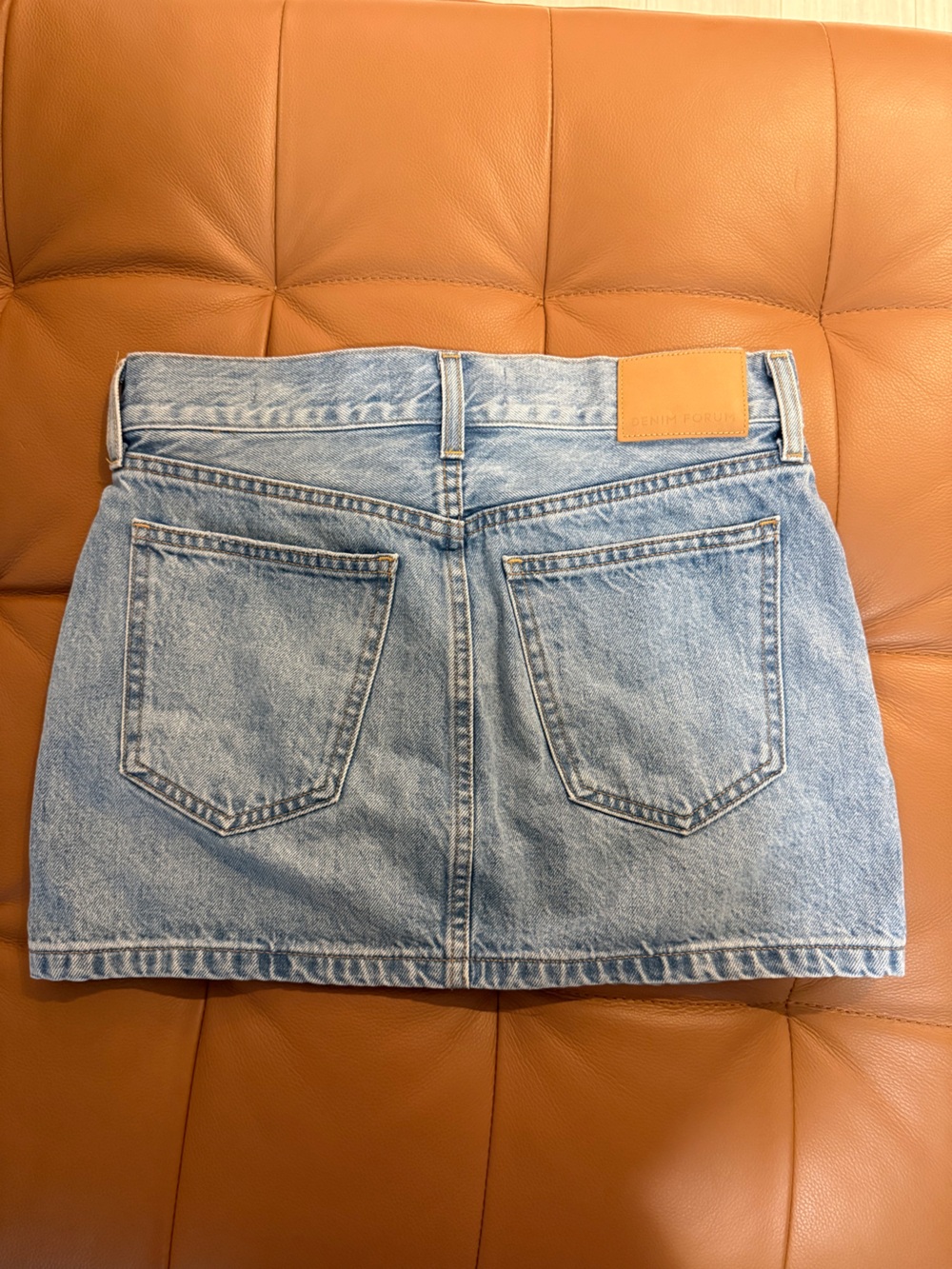 NEW ARITZIA DENIM FORUM SKIRT 26 - Picture 4 of 4